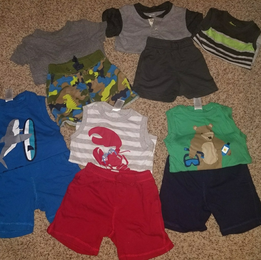 Carter's Baby Boy Outfits, Mix and Match